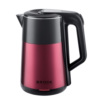 Kuhalo za vodu s dvostrukom stijenkom BROCK WK 5520 RD 1.8L, 1500W