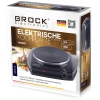 Jednoprstenasta električna ploča za kuhanje BROCK EP 1500 BK, 1500 W