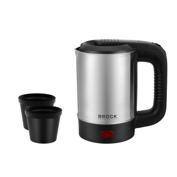Kuhalo za vodu BROCK WK 0903 S 0,5L, 500W + 2 šalice