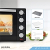 Pećnica s pločama za kuhanje BROCK TO 3002 B 30L, 1600W