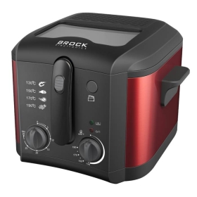 Friteza s timerom BROCK DF 2501 RD 2.5L, 1600W