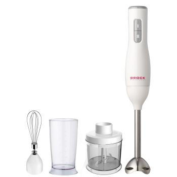 Set štapnog miksera BROCK HBS 6001 WH, 300W