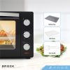 Pećnica BROCK TO 3001 BK 30L, 1600W