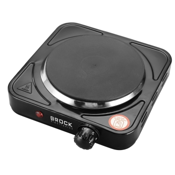 Jednoprstenasta električna ploča za kuhanje BROCK EP 100 BK, 1500W