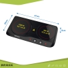 Infracrveni štednjak s dva prstena BROCK HPI 3002 BK 1200W + 800W