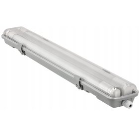 Vodotjesna svjetiljka 2x9W 6000K 60cm s uključenim cijevima BOH-2X60-9W-CW