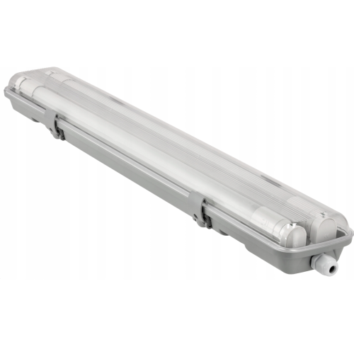 Vodotjesna svjetiljka 2x9W 6000K 60cm s uključenim cijevima BOH-2X60-9W-CW Vodotjesna svjetiljka 2x9W 6000K 60cm s uključenim cijevima BOH-2X60-9W-CW