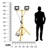 Reflektor radni SET 2x50W 4000K 7000lm sa stalkom BRG-2X50-NW-TRIPOD