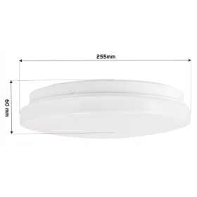 Stropna svjetiljka 18W 4500K 1440lm Opton MP0321