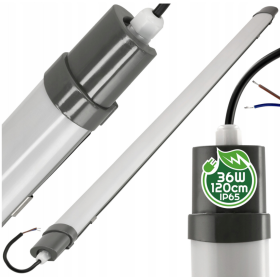 Linearna svjetiljka 36W 4500K 3000lm IP65 120cm MP0416