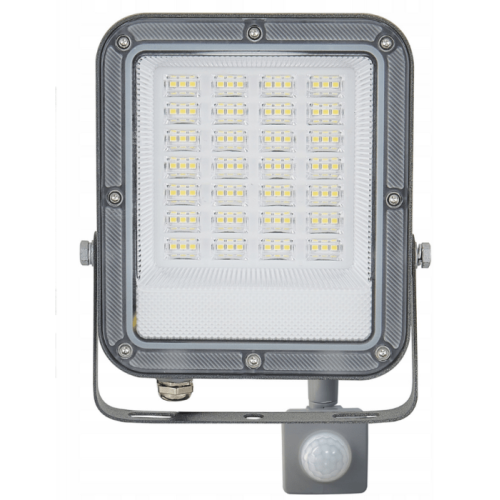 Reflektor PIR 50W 4000K 4500lm sivi sa senzorom pokreta NCB-50W-NW-ODYN Reflektor PIR 50W 4000K 4500lm sivi sa senzorom pokreta NCB-50W-NW-ODYN