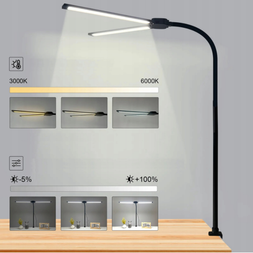 Stolna svjetiljka 14W 600lm CCT Tirana STL048 Stolna svjetiljka 14W 600lm CCT Tirana STL048