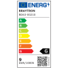 Stropna linearna svjetiljka 9W 4000K 650lm IP20 ugradbena pravokutna SPOT bijela BRAYTRON BD63-00210