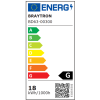 Stropna linearna svjetiljka 18W 3000K 1300lm IP20 ugradbena pravokutna SPOT bijela BRAYTRON BD63-00300
