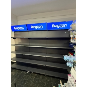 Stalak TP2 1000x470x2350mm tamnosivi sa svjetlom pločom Braytron BZ99-00016