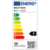 Stropna svjetiljka 20W 3CCT 1980lm 230x230mm IP40 kvadratna bijela 3 GODINE GARANCIJE BRAYTRON BP07-10280
