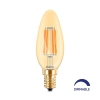 Žarulja LED 4W 2200K 360lm E14 C35 IP20 amber filament dimabilna BRAYTRON BB36-60410