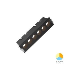 Linearna svjetiljka 9W 3CCT 650lm 163mm IP20 crna BRAYTRON BD63-00281