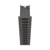 Linearna svjetiljka 18W 3CCT 1300lm 313mm IP20 crna BRAYTRON BD63-00381