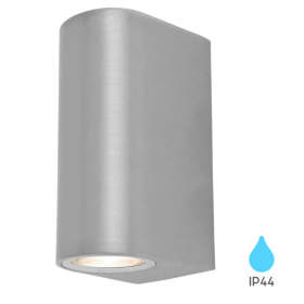 Zidna svjetiljka 2xGU10 max 2x35W 68x92x150mm IP44 nickel RITA BRAYTRON BG32-00224