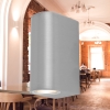 Zidna svjetiljka 2xGU10 max 2x35W 68x92x150mm IP44 nickel RITA BRAYTRON BG32-00224