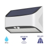 Solarna zidna svjetiljka 6W 6500K 600lm 61x112mm IP54 sa senzorom bijela BRAYTRON BG36-00140