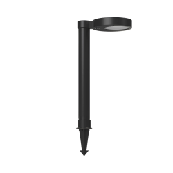 Solarna vrtna ubodna svjetiljka 8W 2CCT 70lm 120x166x470mm IP65 sa senzorom crna BRAYTRON BG36-00681