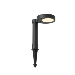 Solarna vrtna ubodna svjetiljka 8W 2CCT 70lm 120x166x470mm IP65 sa senzorom crna BRAYTRON BG36-00681