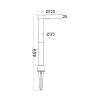 Solarna vrtna ubodna svjetiljka 8W 2CCT 70lm 120x166x470mm IP65 sa senzorom crna BRAYTRON BG36-00681 Solarna vrtna ubodna svjetiljka 8W 2CCT 70lm 120x166x470mm IP65 sa senzorom crna BRAYTRON BG36-00681