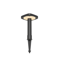 Solarna vrtna ubodna svjetiljka 8W 2CCT 70lm 120x122x475mm IP65 sa senzorom crna BRAYTRON BG36-00781