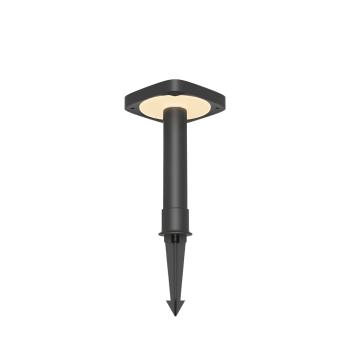 Solarna vrtna ubodna svjetiljka 8W 2CCT 70lm 120x122x475mm IP65 sa senzorom crna BRAYTRON BG36-00781