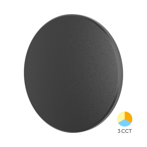 Zidna svjetiljka 12W 3/1 1160lm 220x47mm IP65 okrugla crna PALERMO BRAYTRON BG37-00281