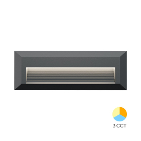 Zidna svjetiljka 3W 3/1 180lm IP65 antracit VEKTA BRAYTRON BG38-01982