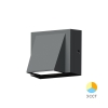 Zidna svjetiljka 6W 3/1 78x75mm IP65 kvadratna siva VEKTA BRAYTRON BG38-02682