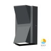 Zidna svjetiljka 2x6W 3/1 78x143mm IP65 pravokutna siva VEKTA BRAYTRON BG38-02782