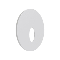 Zidna svjetiljka za stepenice Cover fi81,5mm VEKSUS okrugli bijeli BRAYTRON BG39-00100