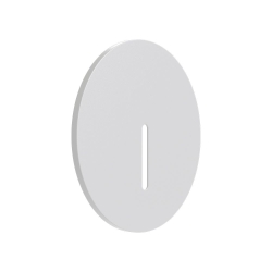 Zidna svjetiljka za stepenice Cover fi81,5mm VEKSUS okrugli bijeli BRAYTRON BG39-00101