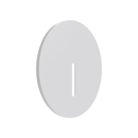 Zidna svjetiljka za stepenice Cover fi81,5mm VEKSUS okrugli bijeli BRAYTRON BG39-00101