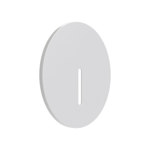 Zidna svjetiljka za stepenice Cover fi81,5mm VEKSUS okrugli bijeli BRAYTRON BG39-00101