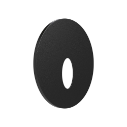 Zidna svjetiljka za stepenice Cover fi81,5mm VEKSUS okrugli crni BRAYTRON BG39-00105