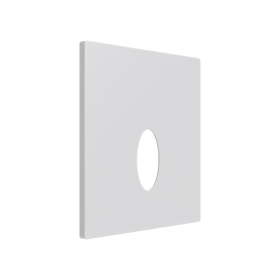 Zidna svjetiljka za stepenice Cover 81x81x3mm VEKSUS kvadratni bijeli BRAYTRON BG39-00110