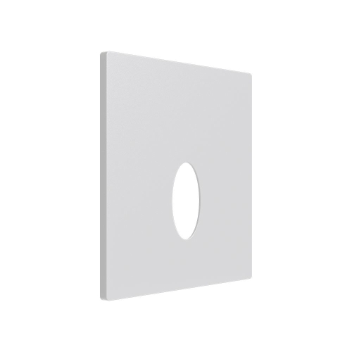 Zidna svjetiljka za stepenice Cover 81x81x3mm VEKSUS kvadratni bijeli BRAYTRON BG39-00110