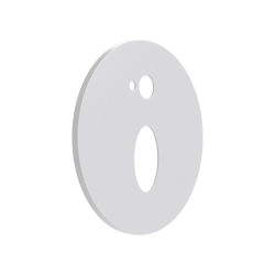 Zidna svjetiljka za stepenice Cover fi81,5mm VEKSUS sa senzorom okrugli bijeli BRAYTRON BG39-00120