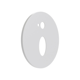 Zidna svjetiljka za stepenice Cover fi81,5mm VEKSUS sa senzorom okrugli bijeli BRAYTRON BG39-00120