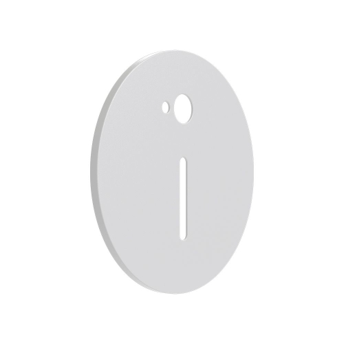 Zidna svjetiljka za stepenice Cover fi81,5mm VEKSUS sa senzorom okrugli bijeli BRAYTRON BG39-00121