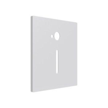 Zidna svjetiljka za stepenice Cover 81x81x3mm VEKSUS sa senzorom kvadratni bijeli BRAYTRON BG39-00131