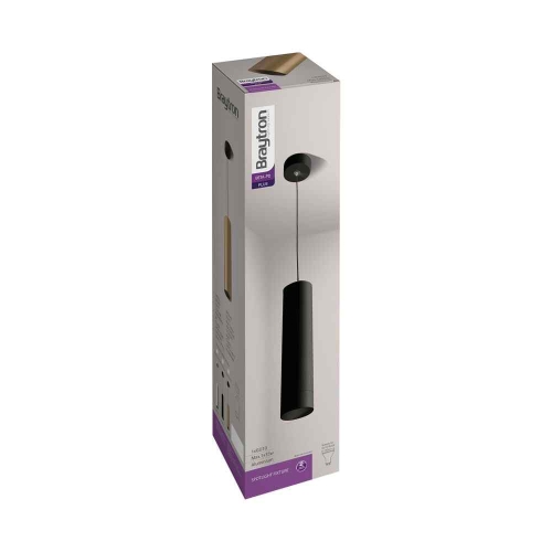 Visilica za GU10 žarulju max 35W fi60 IP20 okrugla crna BRAYTRON BH04-00401