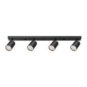 Kućište za GU10 žarulju max 4x35W 640x120x60mm IP20 okruglo crno BRAYTRON BH04-00841