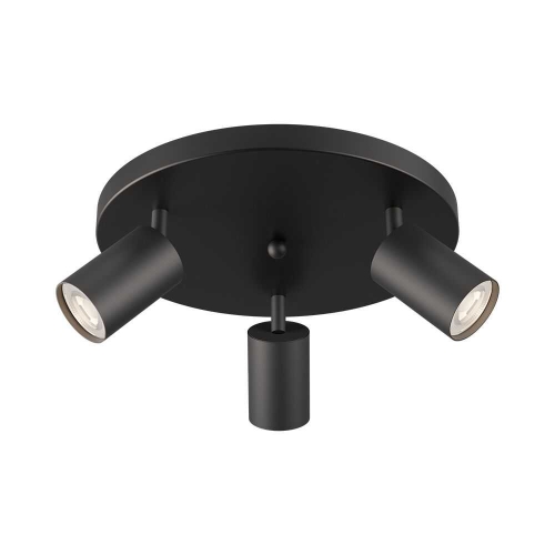 Kućište za GU10 žarulju max 3x35W 300X123mm IP20 okruglo crno BRAYTRON BH04-00881