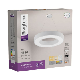 Visilica 45W 3/1 4650lm fi600 IP20 okrugla bijela BRAYTRON BH16-06280